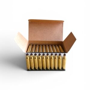Denex 5.56x45mm M200 Blank Cartridges on Nylon Stripper Clips – 50 Round Box