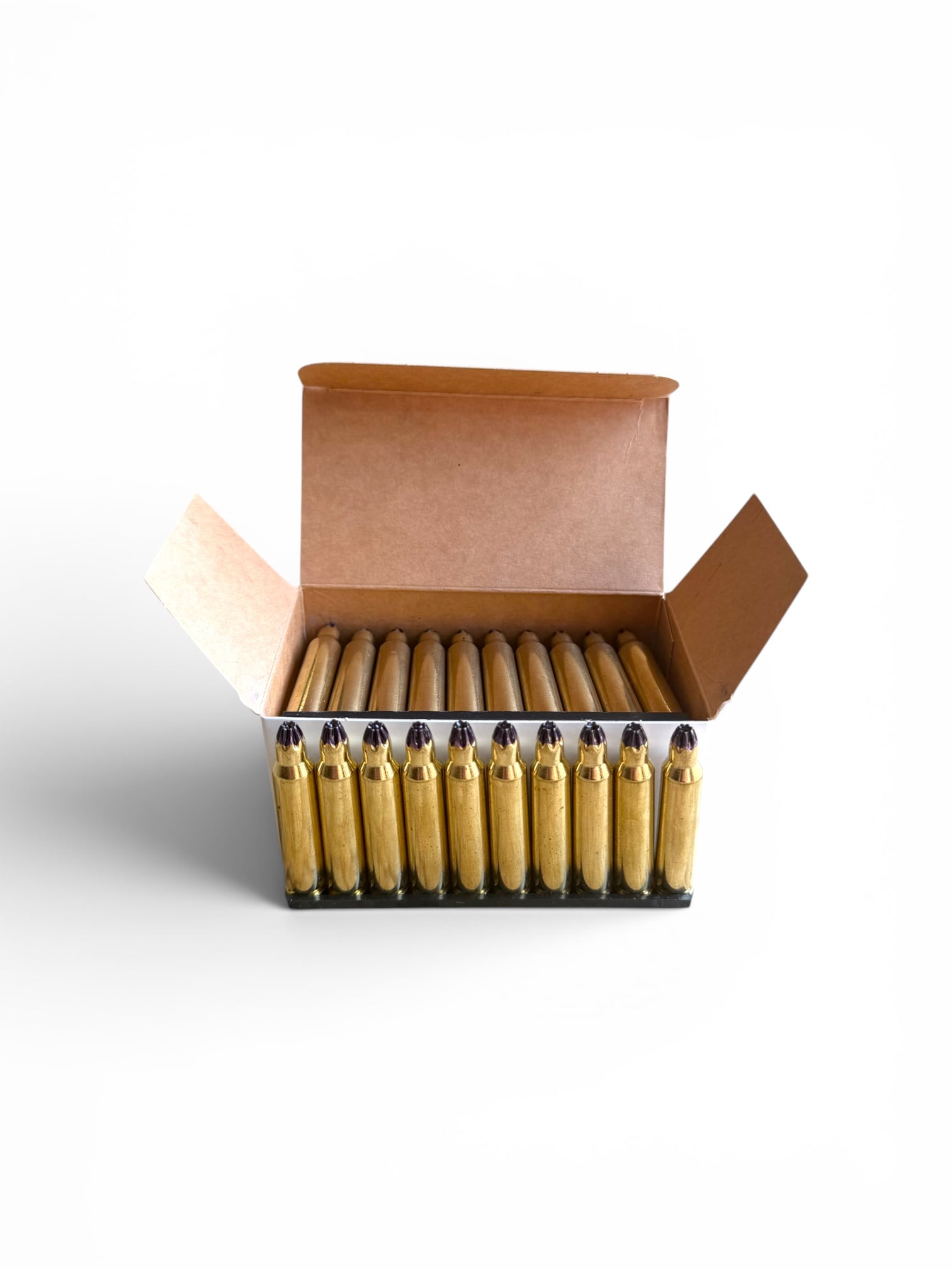 Denex 5.56x45mm M200 Blank Cartridges on Nylon Stripper Clips – 50 Round Box