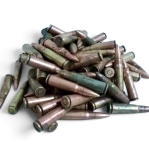 7.62x39 ball and tracer ammo, sold as components only. 100 round bag.