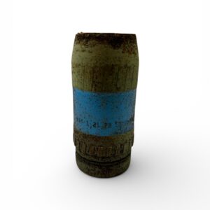 57mm recoiless inert projectile without nose fuse