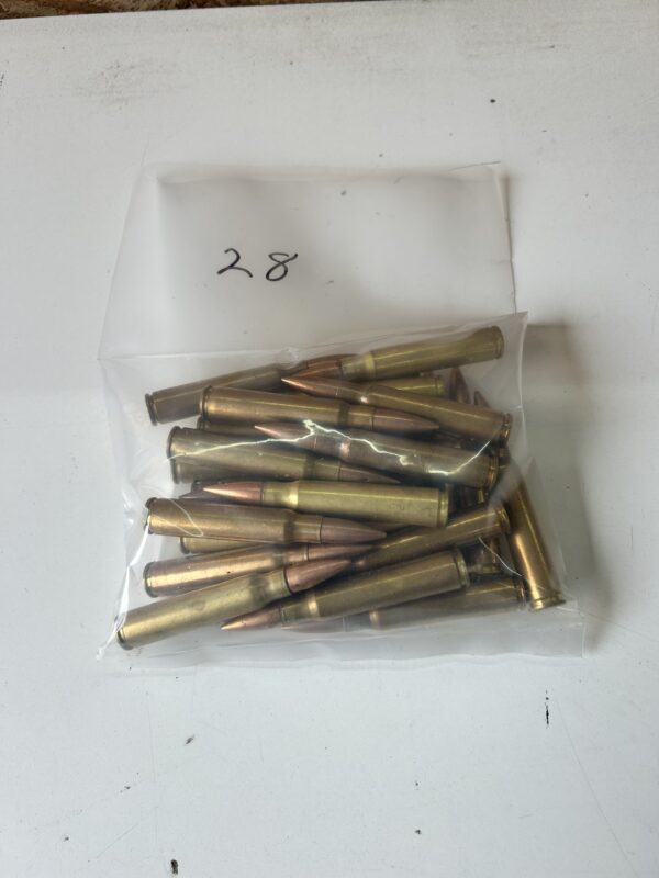 8mm Mauser dummy rounds. 27 round bag