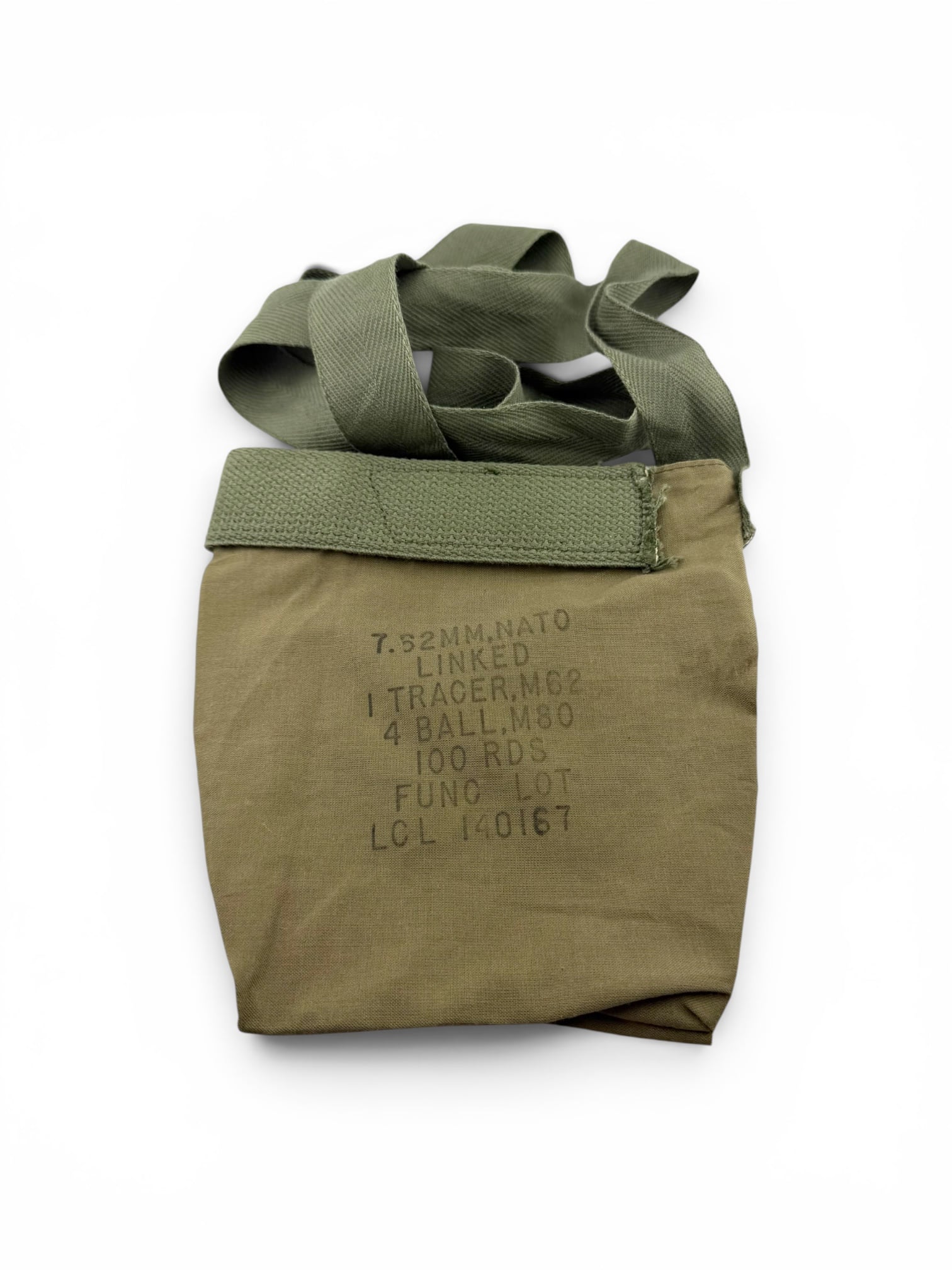 .308 M60 100-Round Cloth Bandoleer Only (No Box) - Price Each