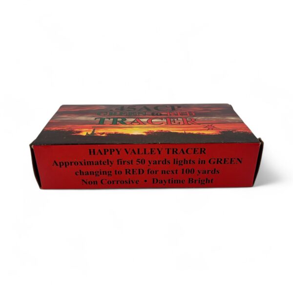 HAPPY VALLEY .45 ACP green to red tracer ammo - Image 3