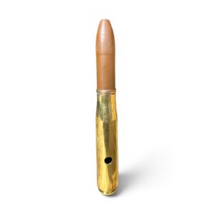 20mm Oerlikon Brass Case Dummy Round, Polished