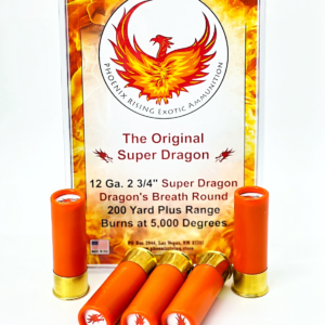 12 GAUGE PHOENIX RISING SUPER DRAGONS BREATH. 200+ YDS. 5 PACK