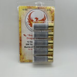 12 GAUGE SUPER DRAGONS BREATH. 200+ YDS. 5 PACK