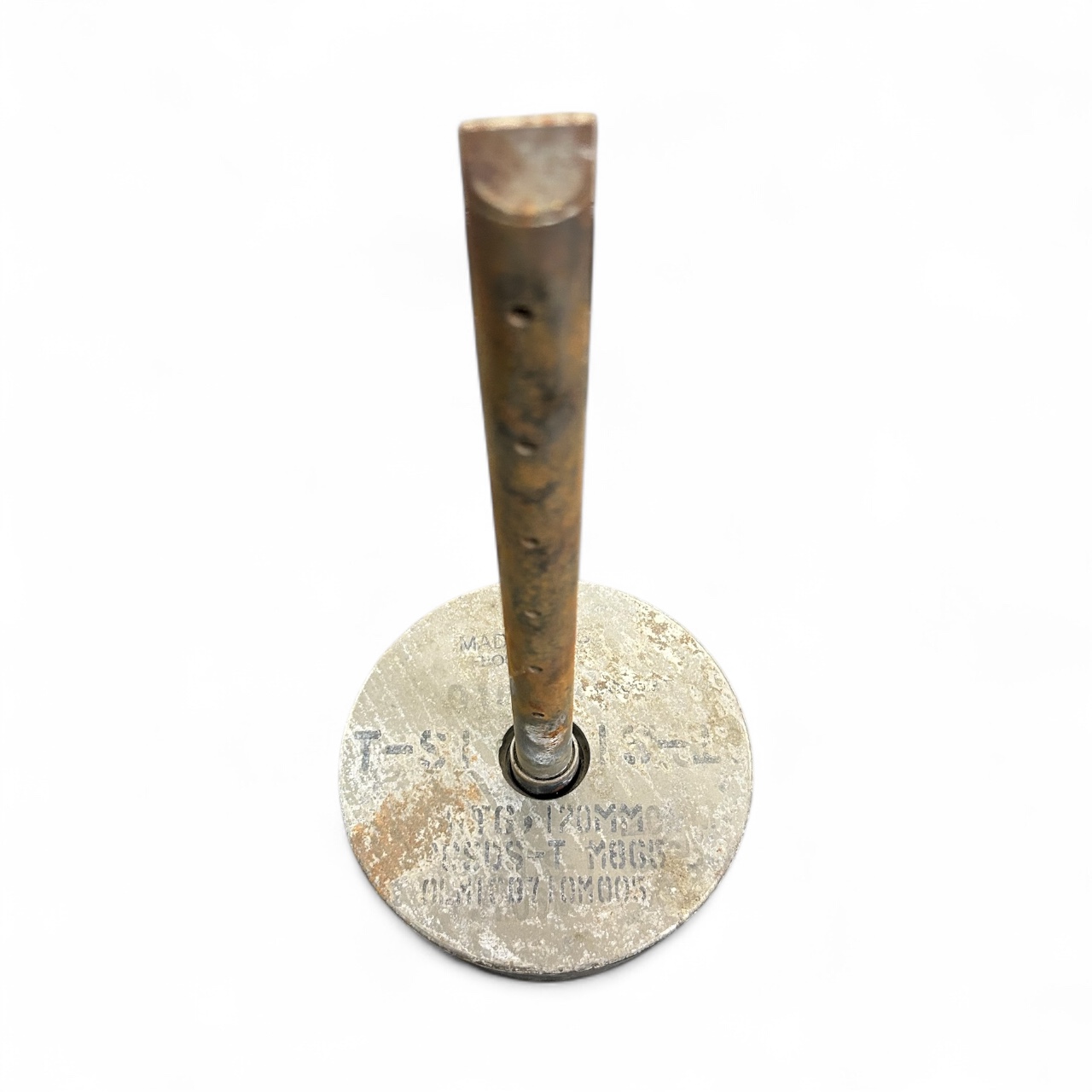 120MM Caseless cartridge Aft Cap with primer tube. - Image 3