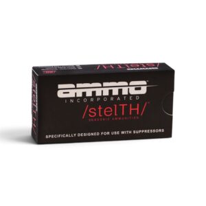 Ammo Inc. StelTH 9mm Luger 147 Grain Subsonic Ammunition