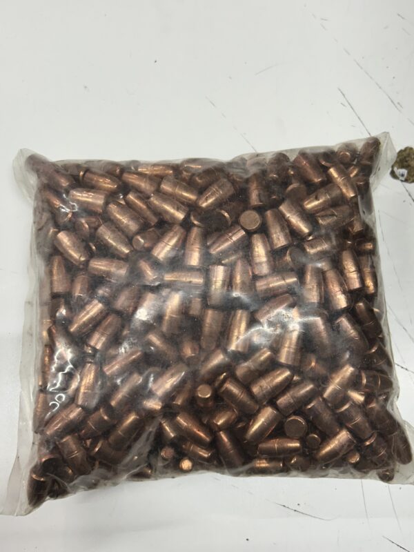 9MM PULLED FRANGIBLE BULLETS. 500 pack