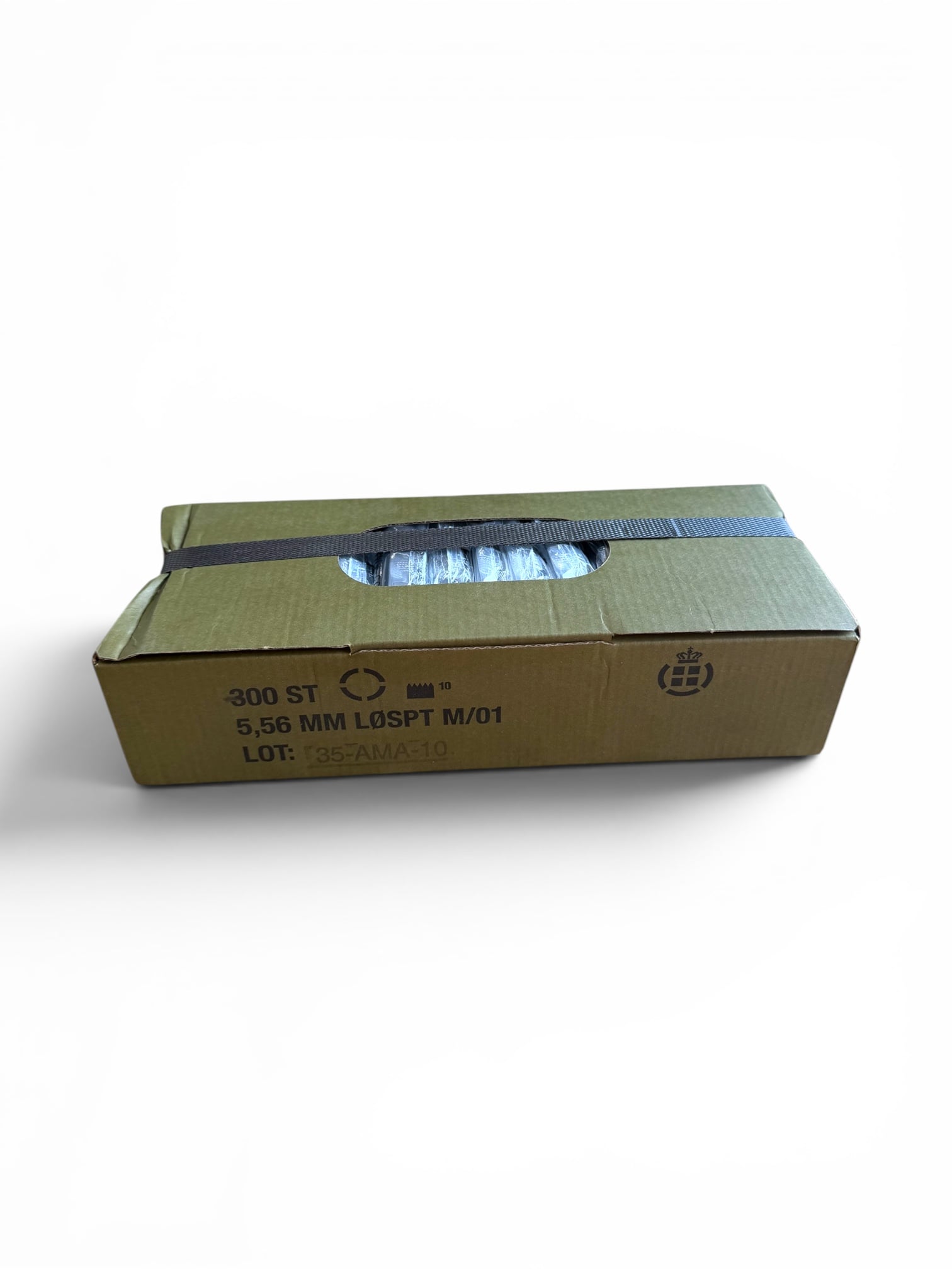 Denex 5.56x45 M200 Blank Cartridges on 10-Round Nylon Stripper Clips - Image 2