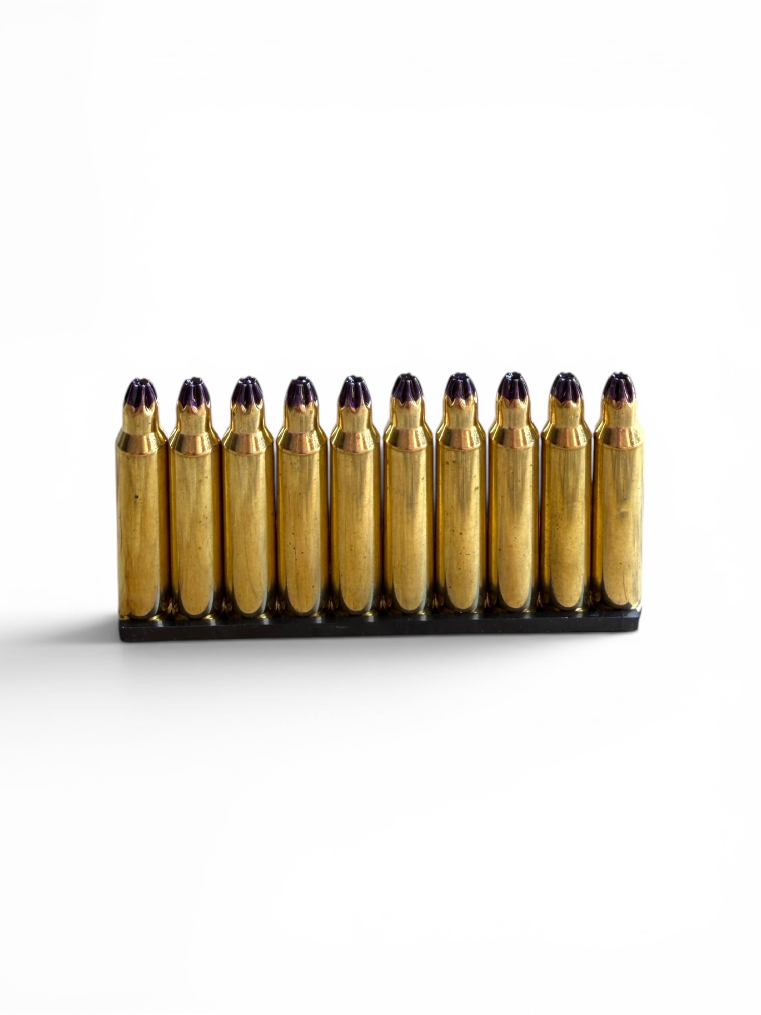 Denex 5.56x45 M200 Blank Cartridges on 10-Round Nylon Stripper Clips - Image 3