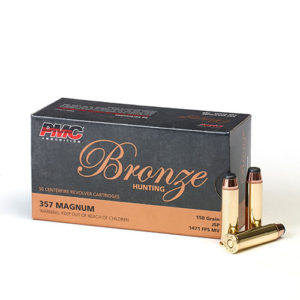 PMC Bronze .357 Magnum Handgun Ammo 158 Grain JSP
