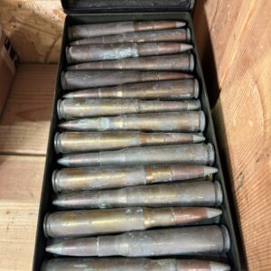 50 Caliber Dirty, Grungy Components. Sold AS COMPONENTS ONLY. 150 Round Can.