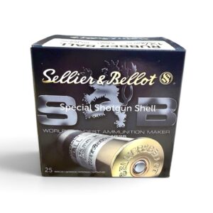 Sellier & Bellot 12 Gauge Rubber ball ammo.  25 round box.