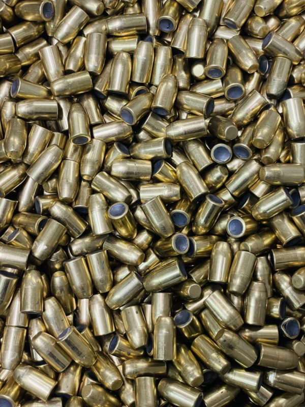 38/357 160 Grain Flat Point FMJ Pulled Bullets. 500 pack De-Mill Products www.cdvs.us