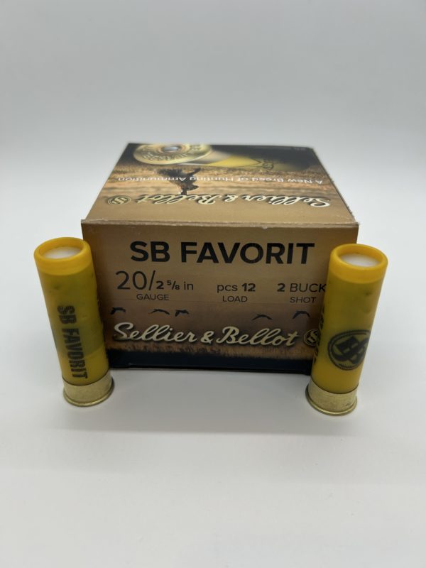 Sellier & Bellot 20 Gauge Buckshot Ammo 2-5/8″ 20 Gauge www.cdvs.us