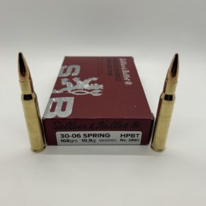 30-06 SPRING. HPBT. 168 Grain 30-06 www.cdvs.us