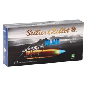 Sellier & Bellot Blue 300 Winchester Magnum Ammo 180 Grain Exergy Lead-Free. 20 round box Limited Supply www.cdvs.us