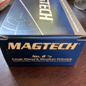 Magtech Large Pistol primers.  PR-LP Primers www.cdvs.us