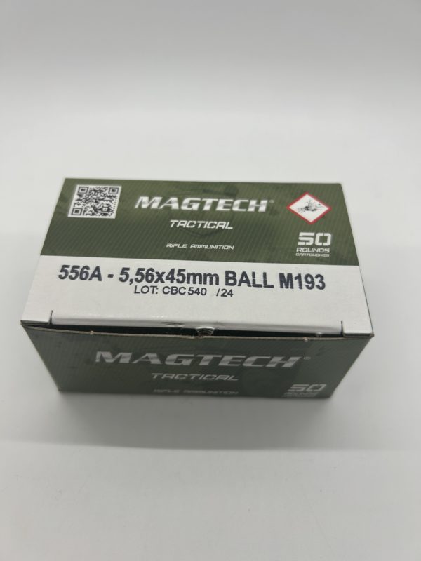 Magtech – Full Metal Jacket M193 – 55 Grain 5.56x45mm Ammo – 1000 Rounds 223 / 5.56x45 www.cdvs.us