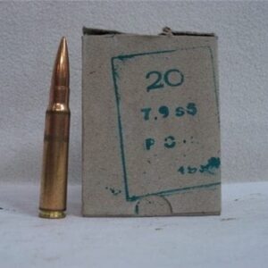 8MM Mauser ball ammo, 196 grain projectile. 8MM Mauser cdvs.us