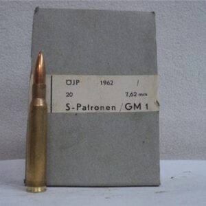 8MM Mauser German ammo in 20 round box. 8MM Mauser cdvs.us