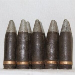 20mm Vulcan tp projectile, long, no paint, with copper driving band, as-is, pack of 10 20MM cdvs.us