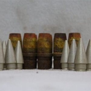 20mm Vulcan SAPHE projectile with separate press in nose fuse- grade 3, pack of 10