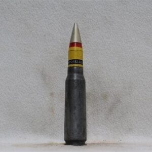 20mm Vulcan dummy round fired steel case with SAPHE projectile, Price Each