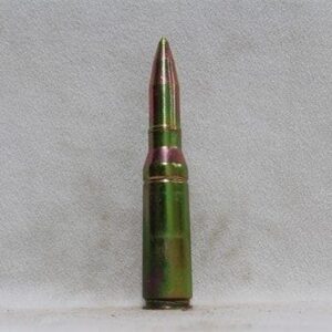 25mm Bushmaster original solid steel dummy round, annodized, Price Each 25MM cdvs.us