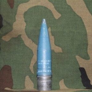 30mm Vulcan GAU-9A blue projectile with solid driving band, Price Each 30MM cdvs.us