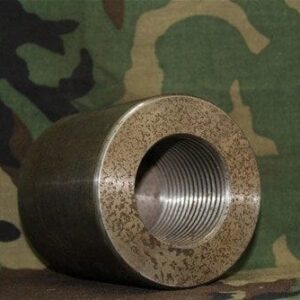 30mm Vulcan GAU-8 4 foot barrel chamber end cap, Price Each