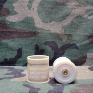 40 mm Fired platic case with  fired launcher blank.