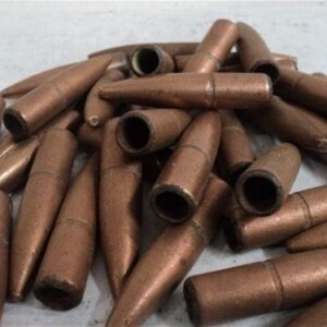 50 cal hollow tracer jackets. Cleaned. 100 projectile pack.