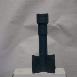 66mm rifle grenade tail section with fins