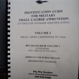 Small Caliber ammunition guide Volume 1.  Thru 15mm Ammo Guide cdvs.us