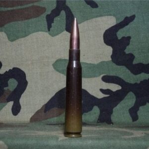 12.7mm Steel case u.s. bullet dummy round. Price per round.