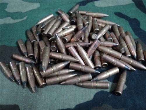 30-06 AP M2 162 grain projectiles, With pull marks. 100 projectile pack. These projectiles are machine pulled. - Image 2