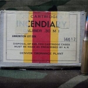 30-06 Denver ordinance incendiary ammo.  5 rounds
