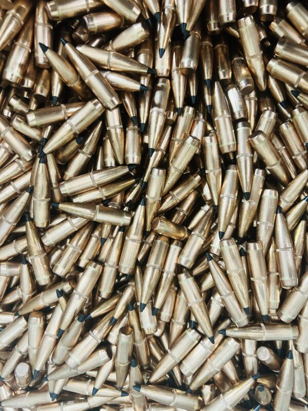 7mm Rem Mag 154gr Black Tip BT with cannelure pull down bullets – 250ct