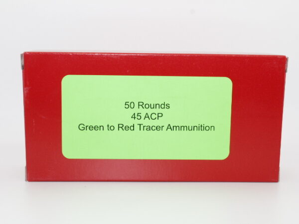 HAPPY VALLEY .45 ACP green to red tracer ammo - Image 8