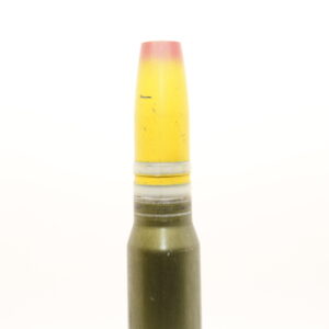 30mm Vulcan dummy round with inert HEI yelow/red projectile, no fuse, Price Each 30MM cdvs.us