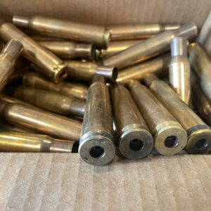 50 caliber U.S fired brass with punched primer. Price Per Case.