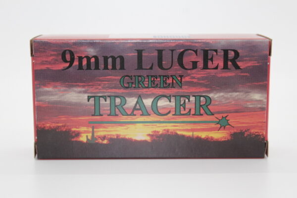 HAPPY VALLEY 9MM Green tracer ammo.