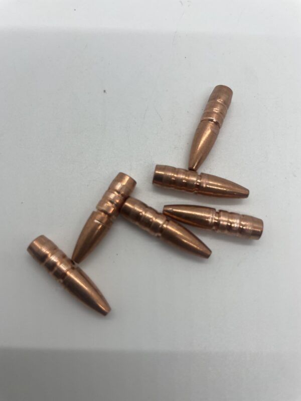 .224 diameter, 62 grain Controlled Chaos Pull Down Projectiles. 100 Pack