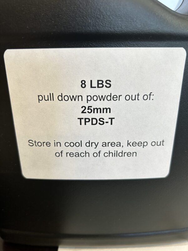 25MM TPDS-T pull down powder  8 LBS. - Image 2