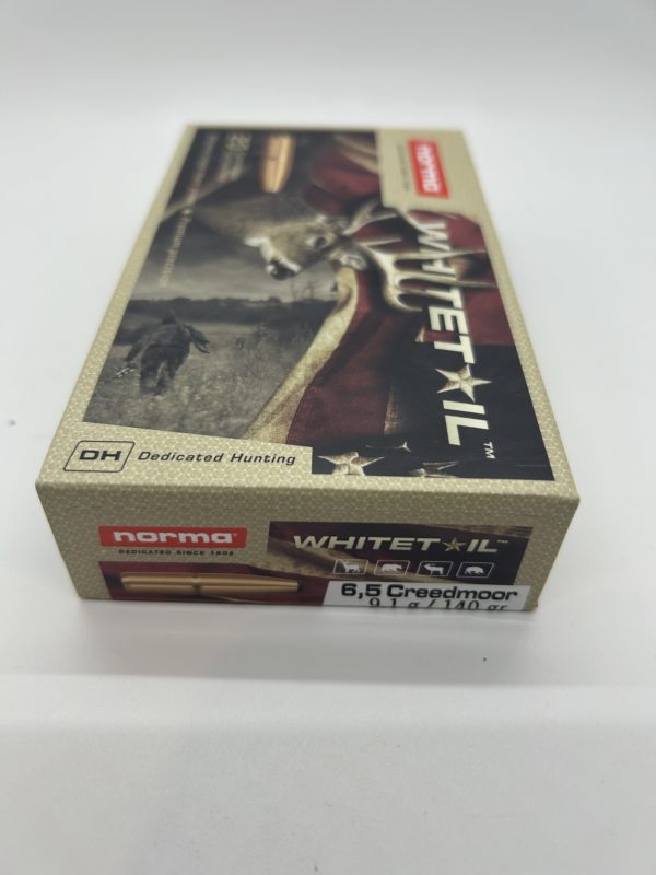 Norma Whitetail 6.5 Creedmoor Ammo 140 Grain Jacketed Soft Point Box of 20 New Products / Sale products www.cdvs.us