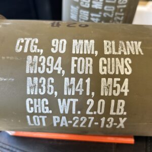 90mm Fired steel Blank case. 90MM cdvs.us