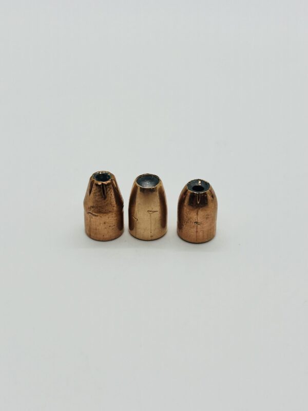 0.355 Dia. (9mm) 115 &124 grain Mixed Hollow point Pulled bullets. 500 pack - Image 3