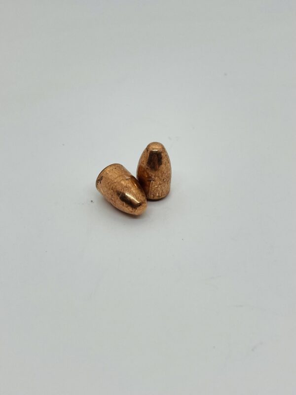 0.355 Dia. 115 and 124 Grain Orange Streak Jacketed bullets. 500 pack - Image 2